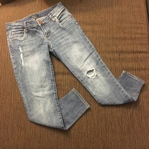 STS Women’s Light Denim Skinny Jeans Size 1